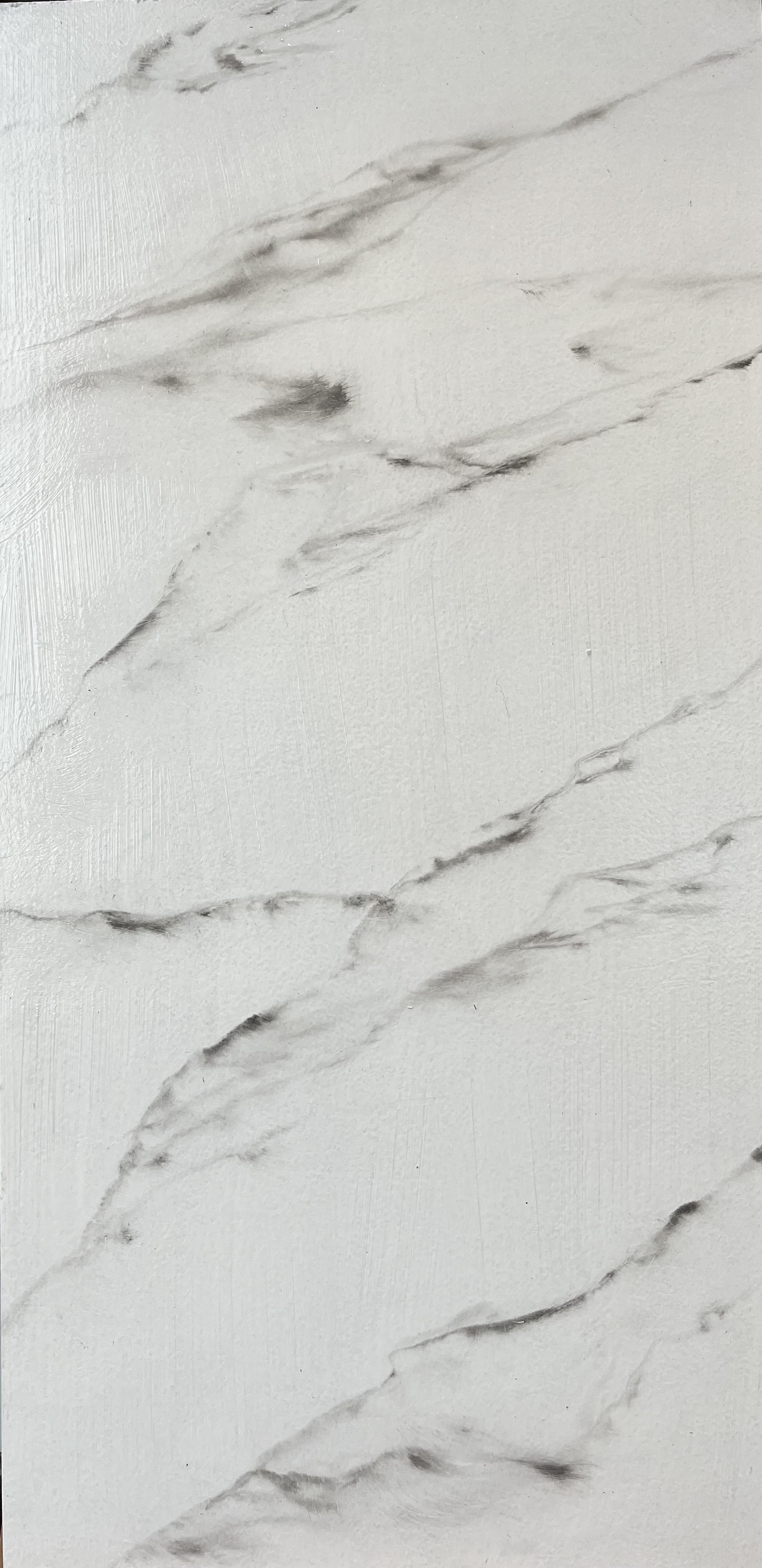 Faux marble scumble glaze on period fireplace surround — North West Murals Ltd, Warrington